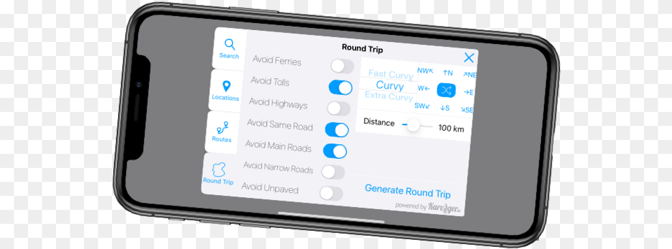 Scenic Motorcycle Navigation App Smartphone, Electronics, Mobile Phone, Phone, Text Free Transparent Png