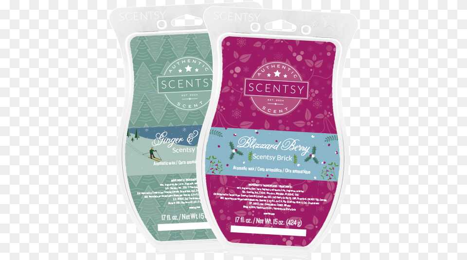 Scentsy Bricks Scentsy Blizzard Berry Brick, Advertisement, Poster, Bottle, Person Free Png