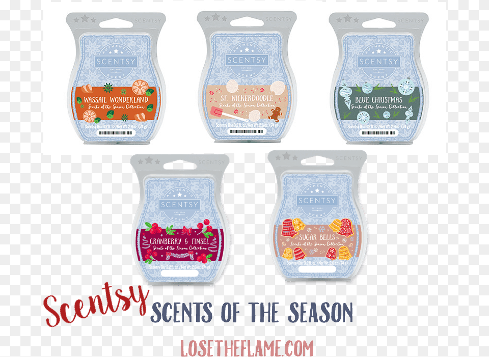 Scentsy Bundle Season False Scentsy Blue Christmas Frosted White Birch, Food, Ketchup Png Image
