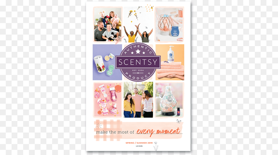 Scentsy Fall Catalog 2019, Advertisement, Poster, Person, People Free Transparent Png