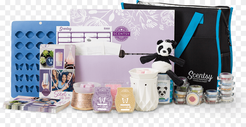 Scentsy Uk Scented Candles Shop Scentsy Wax Warmers Enhanced Starter Kit Scentsy, Person, Animal, Bear, Giant Panda Free Png Download