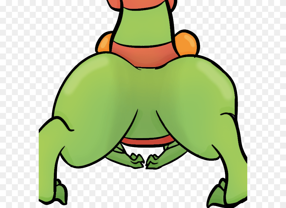 Sceptile Butt Fur, Green, Baby, Person, Animal Free Png Download