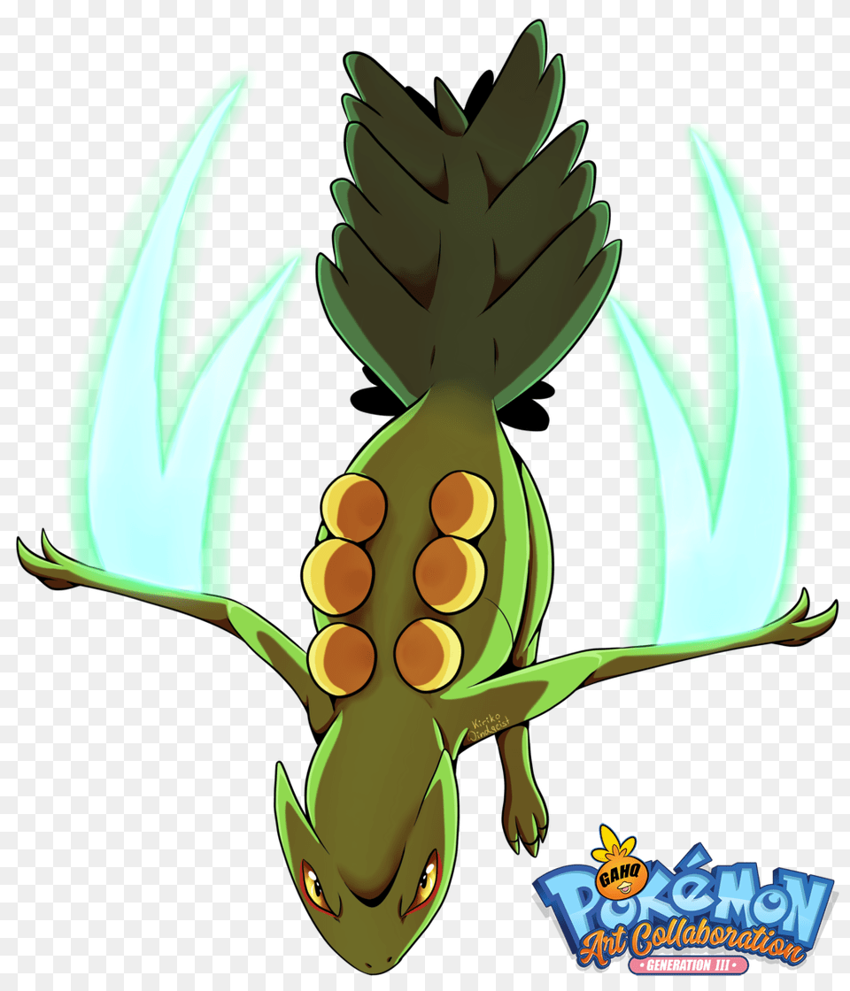 Sceptile Used Leaf Blade And Dragon Claw In Our Sceptile Using Leaf Blade, Food, Fruit, Plant, Produce Free Png