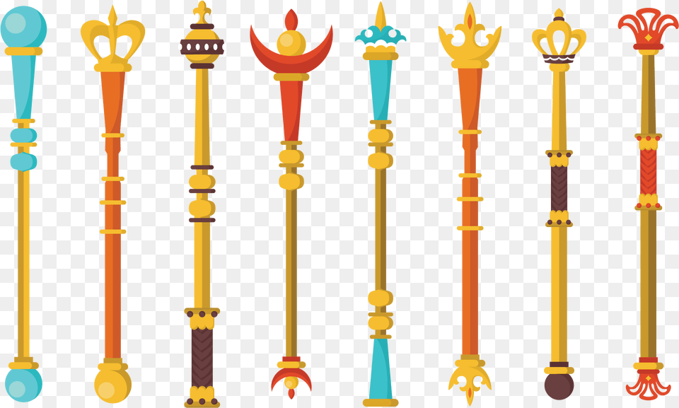 Sceptre Icons Vector Sceptre, Mace Club, Weapon, Blade, Dagger Free Png Download