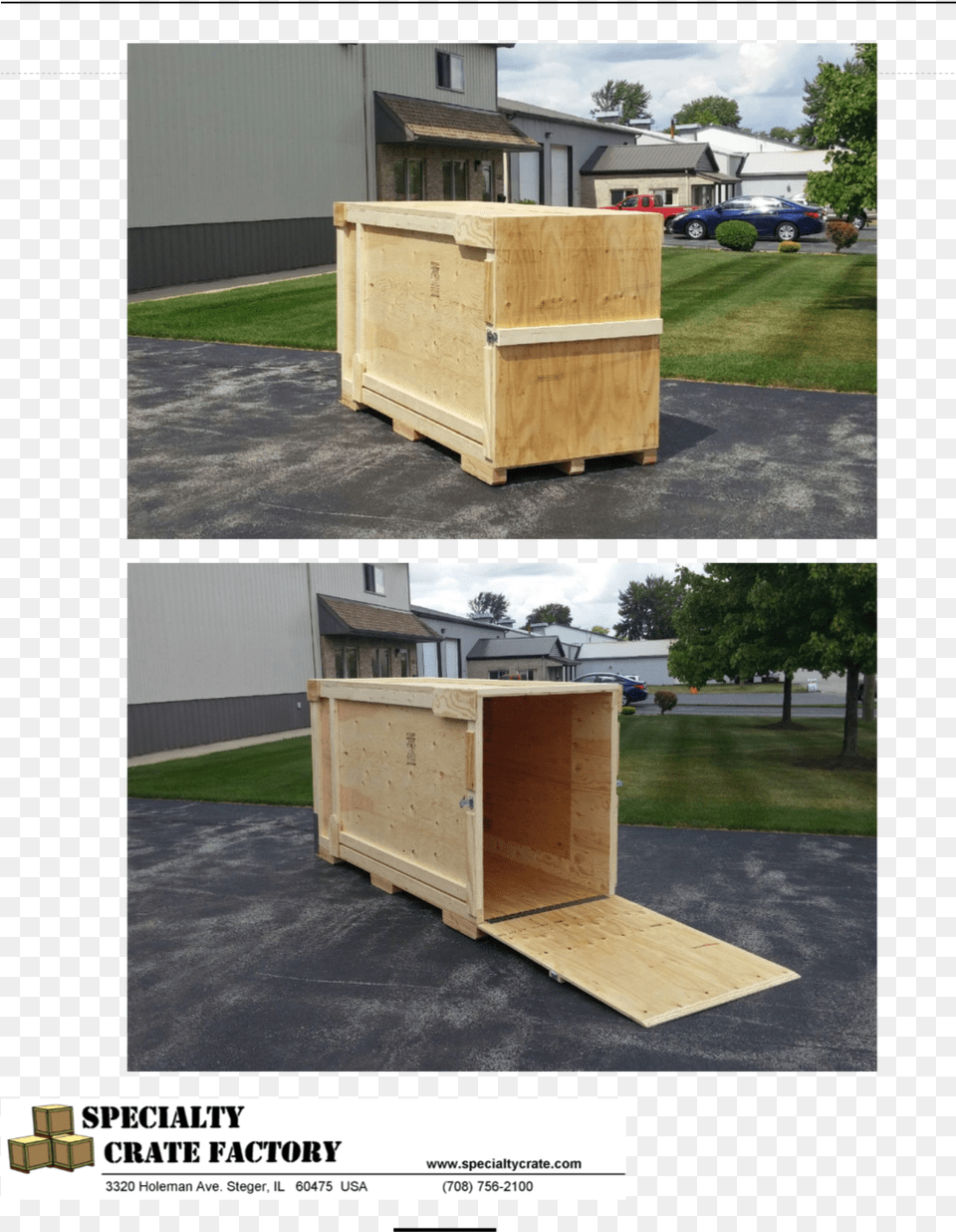Scf Tradecrate Long Ramp 01 Plywood, Box, Crate, Wood, Car Free Transparent Png