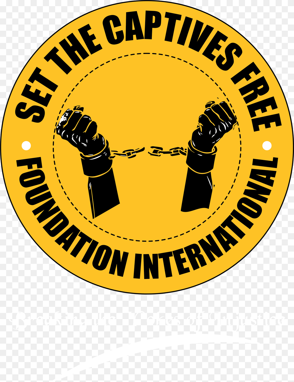 Scffi Breaking Yokes Of Injustice Logo, Hand, Body Part, Person, Clothing Free Transparent Png
