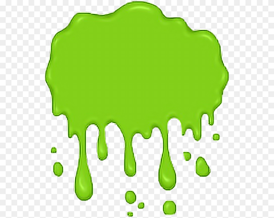 Scgreen Green Slime Lime Sludge Sticker Beach Spooky, Leaf, Plant Png Image