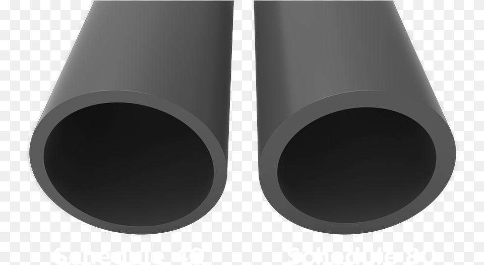 Schedule 40 And 80 Comparison Pipe, Cylinder Png