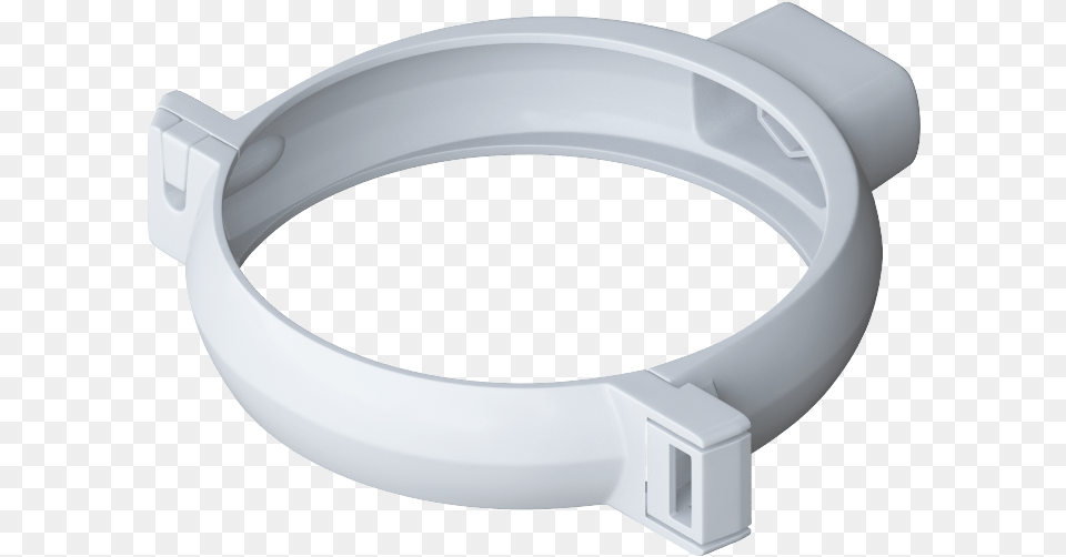 Schelle Dn90 128 X 132 X 23 Mm Kunststoff Weiss Hose Clamp, Device, Tool, Hot Tub, Tub Png Image
