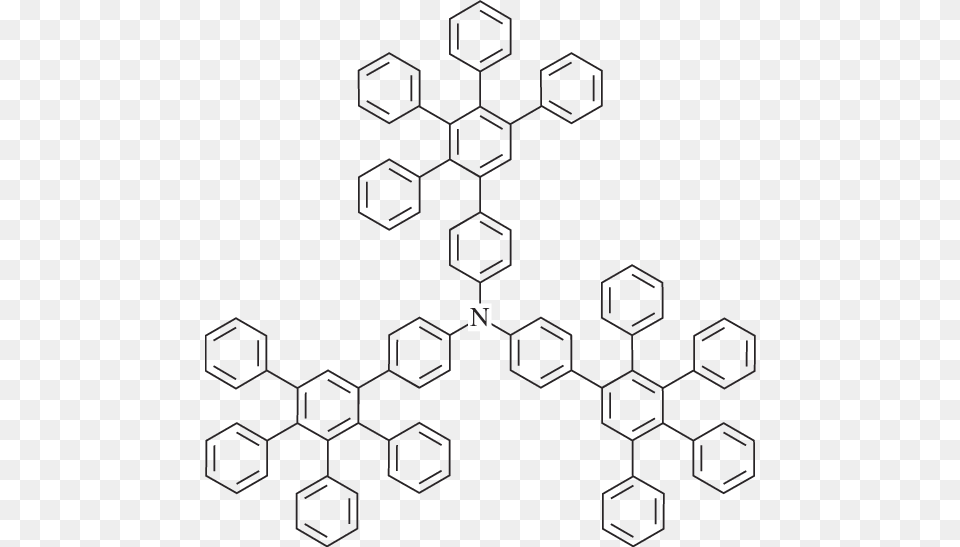 Schematic Of A Starburst Dendrimer Aniline, Pattern, Food, Honey, Honeycomb Png Image