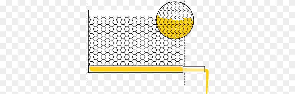 Schematic Showing The Way That The Flow Hive Cells Flow Hive, Food, Honey, Honeycomb, Sphere Free Png Download