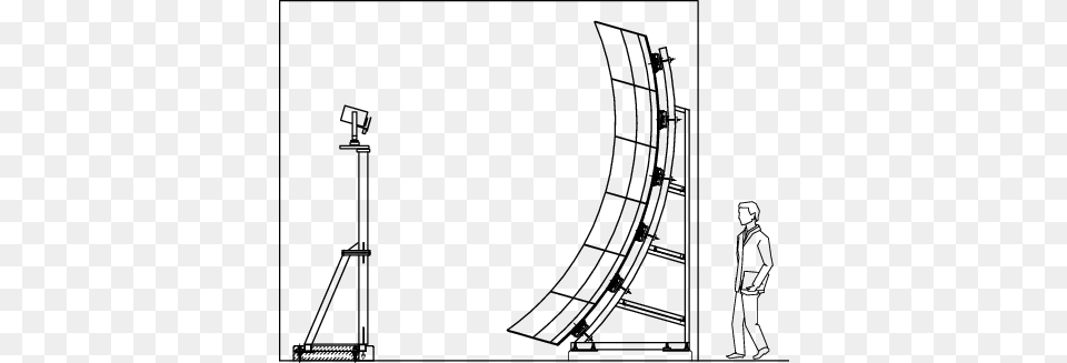 Schematic View Of The Funk Experiment With A Pillar Drawing, Person, Amusement Park, Fun, Roller Coaster Free Transparent Png