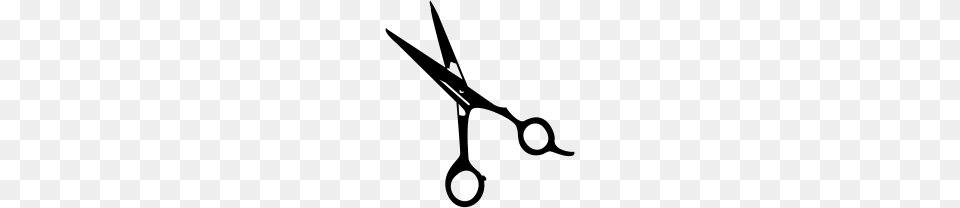 Schere Barber Scissors, Gray Png Image