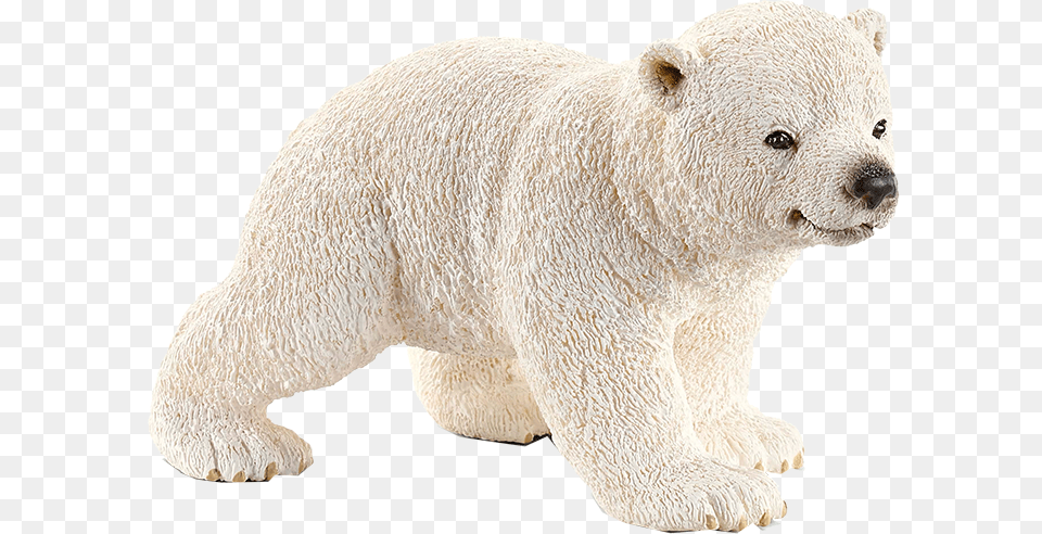 Schleich Polar Bear Cub Large Schleich Wild Life Artic Amp Antarctic Polar, Animal, Mammal, Wildlife, Polar Bear Png Image
