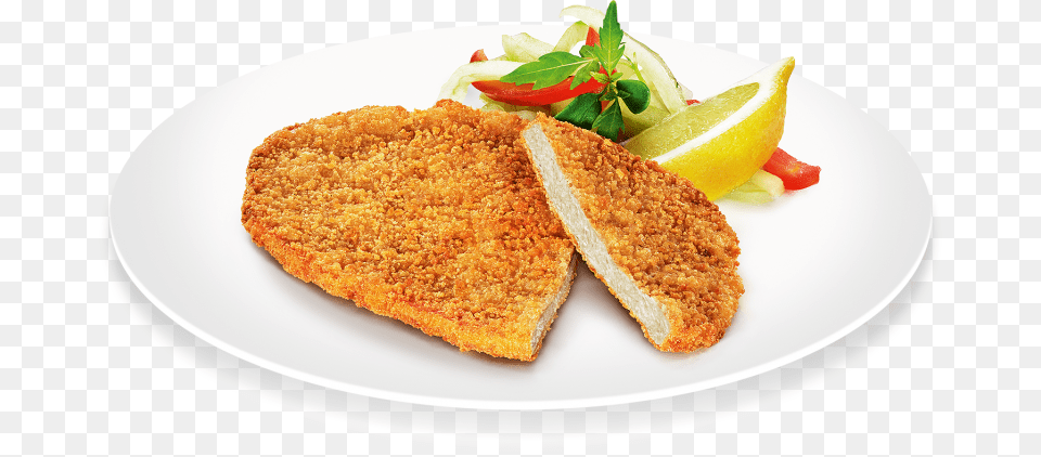 Schnitzel, Meal, Food, Lunch, Food Presentation Png Image