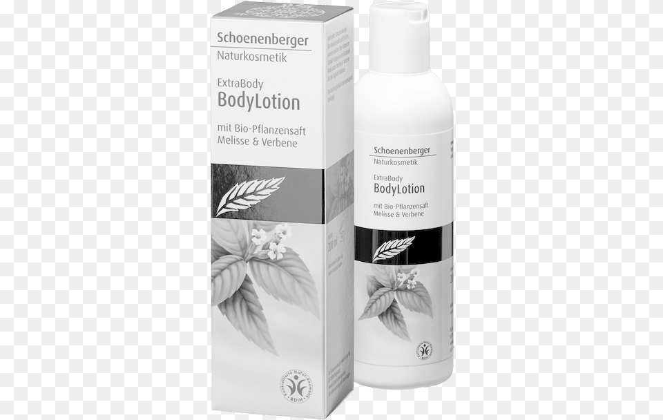 Schoenenberger Extrabody Body Lotion Cosmetics, Bottle, Herbal, Herbs, Plant Png Image