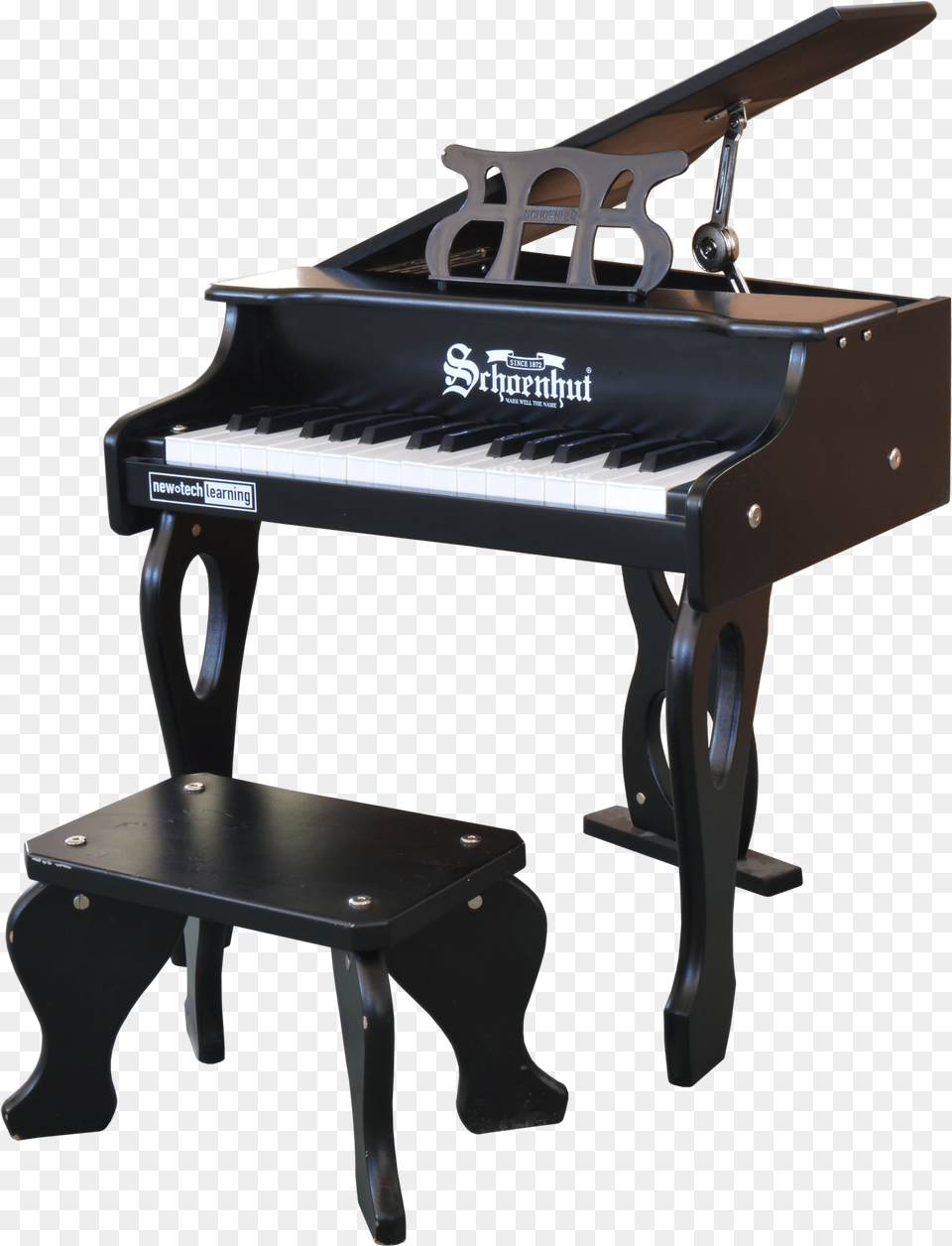 Schoenhut 30 Key Digital Baby Grand Piano Black Schoenhut Grand Piano, Grand Piano, Keyboard, Musical Instrument Free Png Download