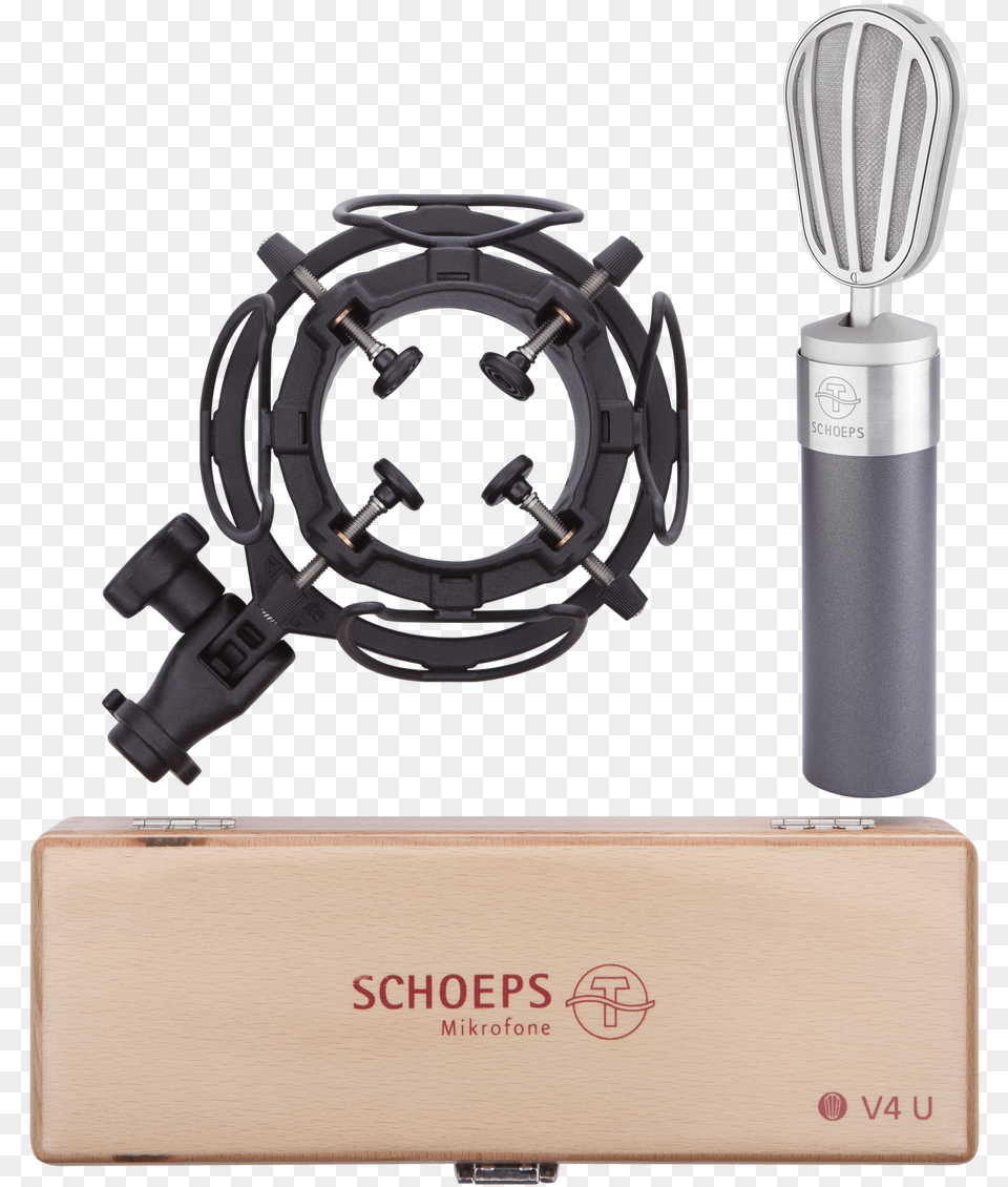 Schoeps V4 Usm Set G Studio Vocal Microphone Microphone, Electrical Device, Wristwatch, Device, Machine Png Image