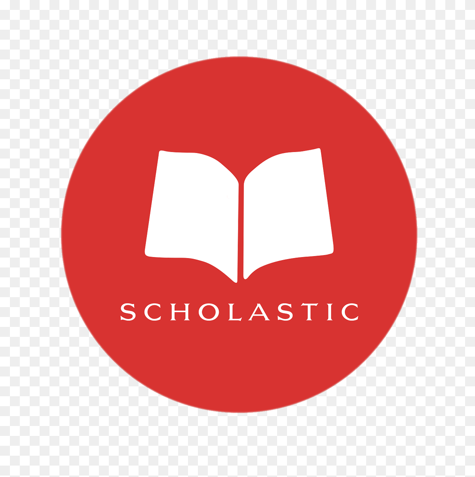 Scholastic Round Logo, Person, Reading, Food, Ketchup Png