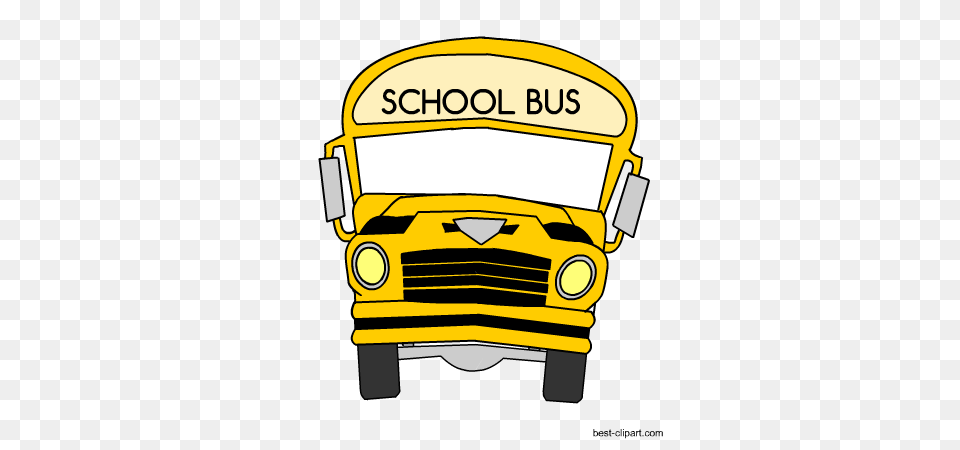 School And Classroom Clip Art, Bus, School Bus, Transportation, Vehicle Free Png Download