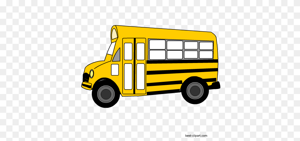 School And Classroom Clip Art, Bus, School Bus, Transportation, Vehicle Png