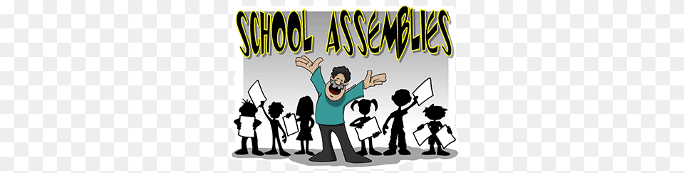 School Assembly Clip Art Pictures To Pin School, Book, Comics, Publication, Boy Free Transparent Png