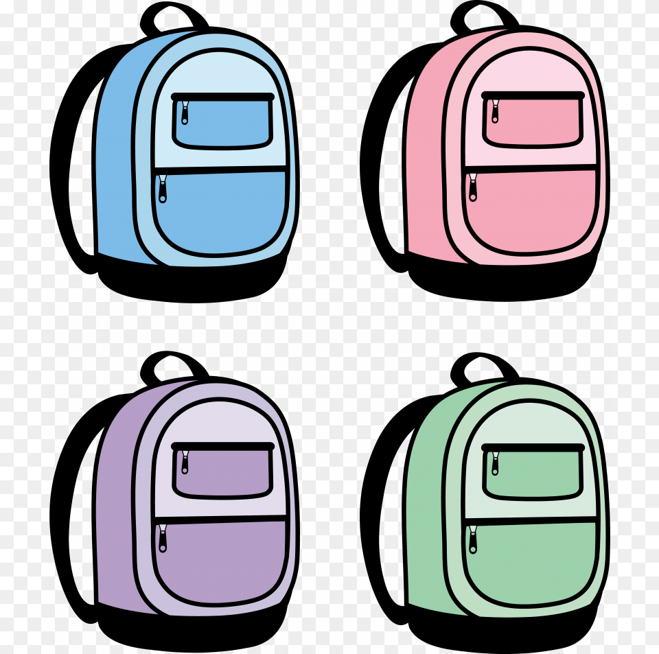 School Backpack Clipart Backpack Clipart, Bag Png Image