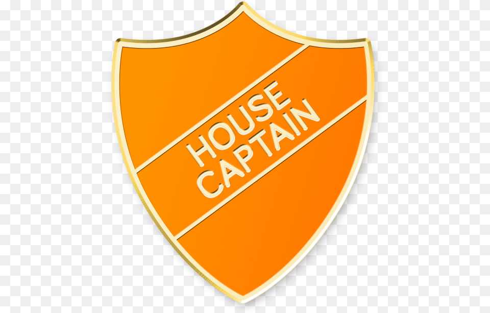School Badges Pink House Captain Enamel School Shield Captain, Badge, Logo, Symbol, Armor Free Png Download