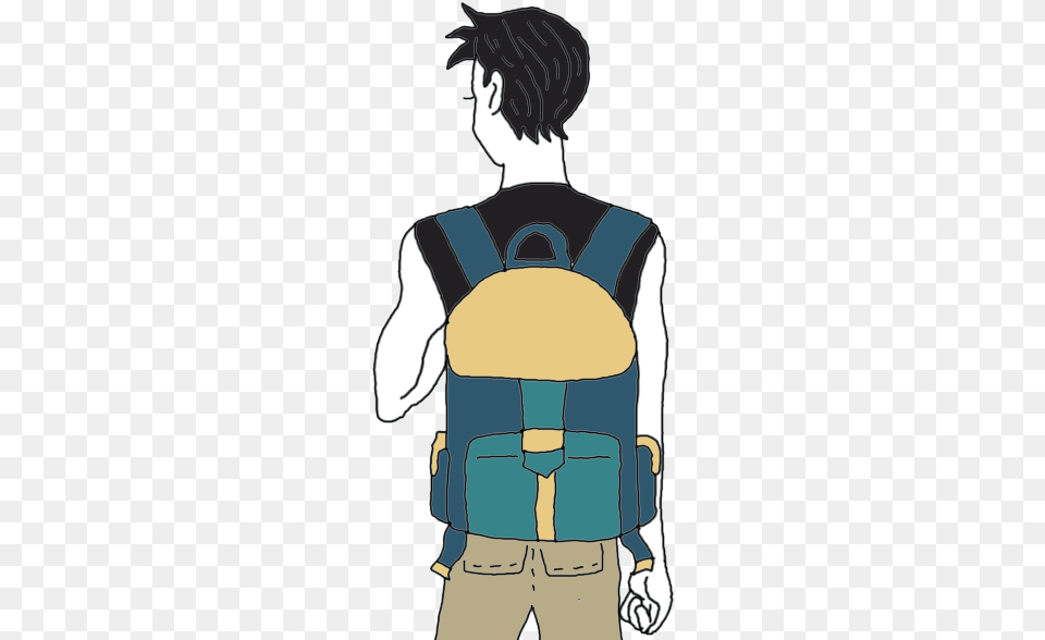 School Bag Dream Meaning Illustration, Clothing, Lifejacket, Vest, Person Png Image