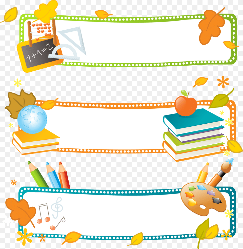 School Banners, Pencil, Text Free Png Download