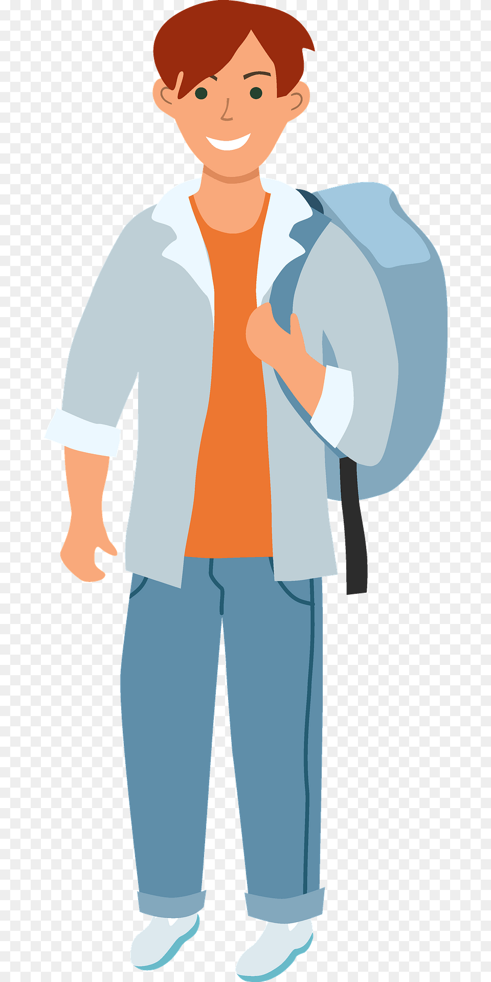 School Boy Clipart, Clothing, Pants, Male, Child Free Png