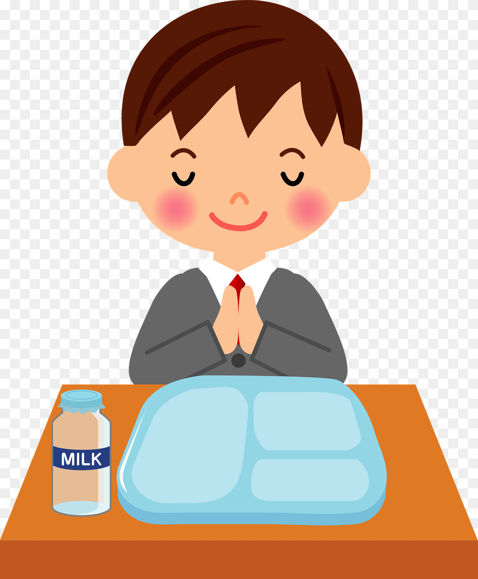 School Boy Is Praying, Baby, Person, Face, Head Png Image
