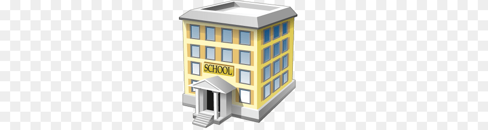 School Building, Architecture, City, Hotel, Office Building Free Transparent Png