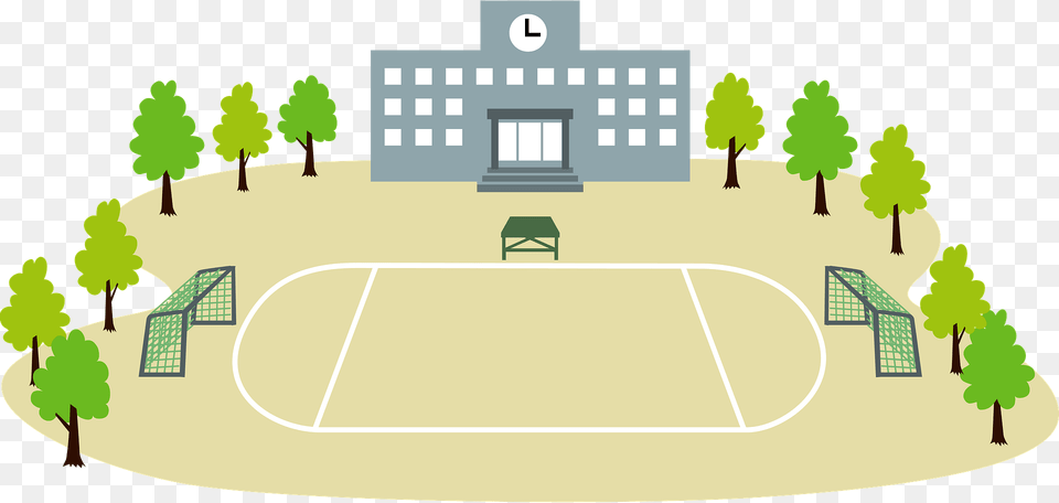 School Building And Playground Clipart, Ball, Sport, Tennis, Tennis Ball Free Png Download