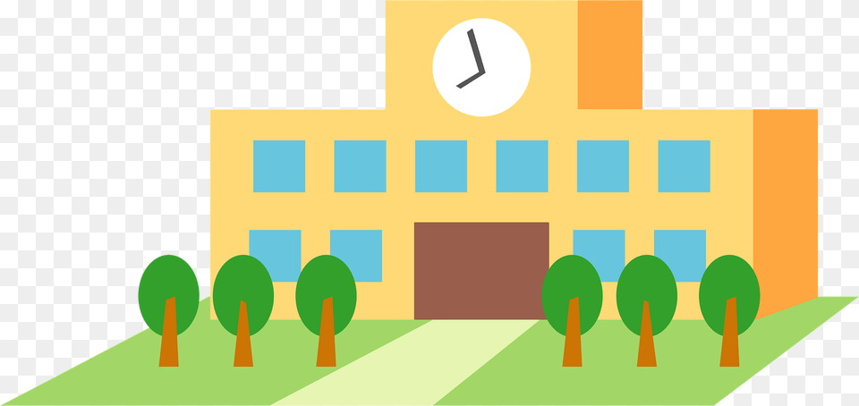 School Building Clipart Free Png