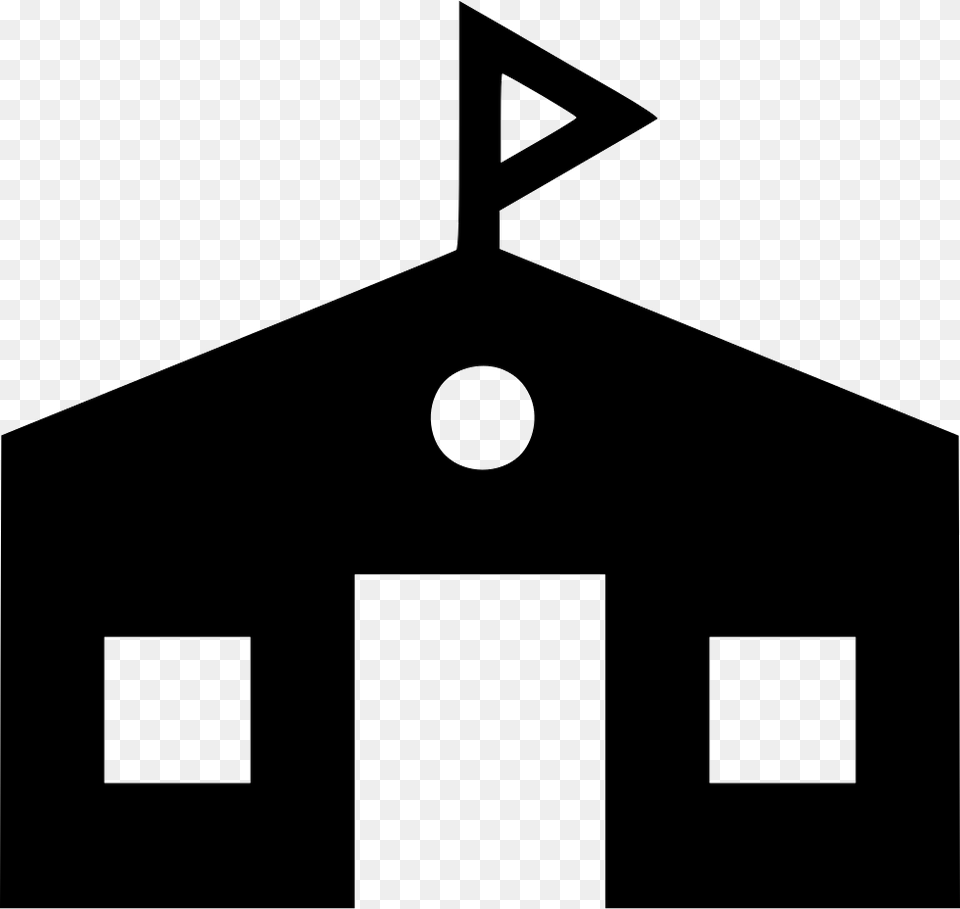 School Building Comments Sign, Cross, Symbol, Outdoors, Architecture Free Png
