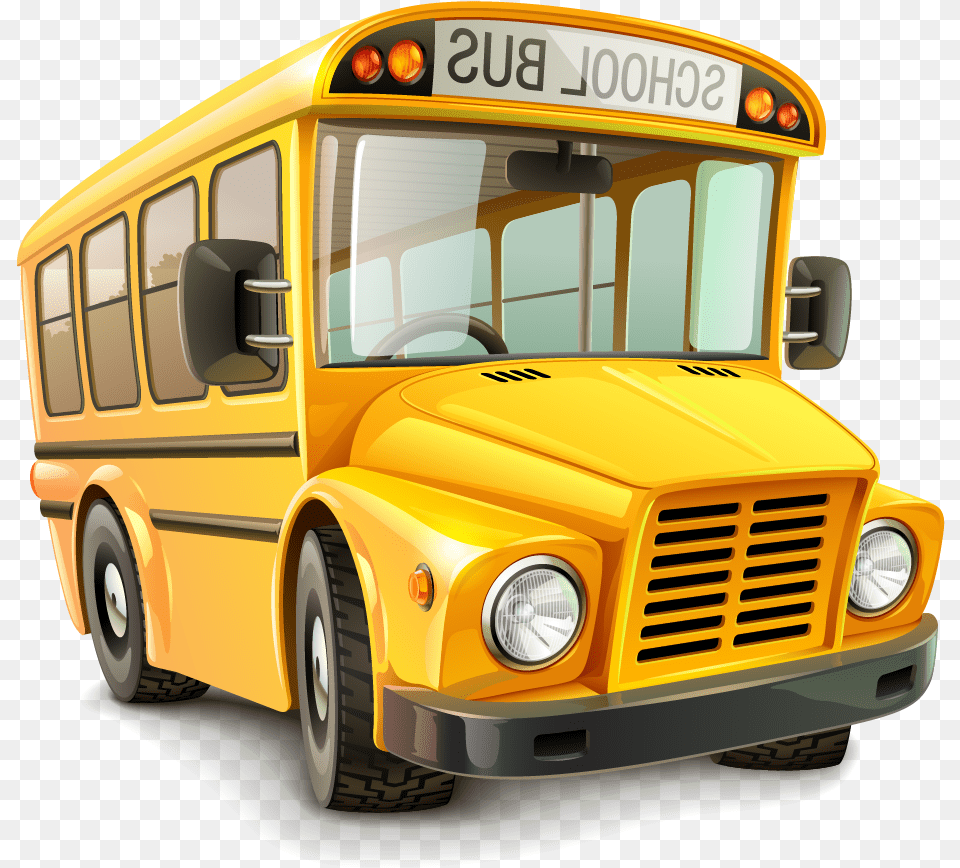 School Bus, School Bus, Transportation, Vehicle, Machine Free Png