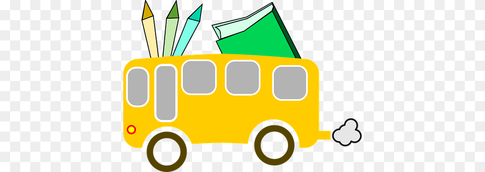 School Bus Transportation, Vehicle, School Bus, Moving Van Free Png Download