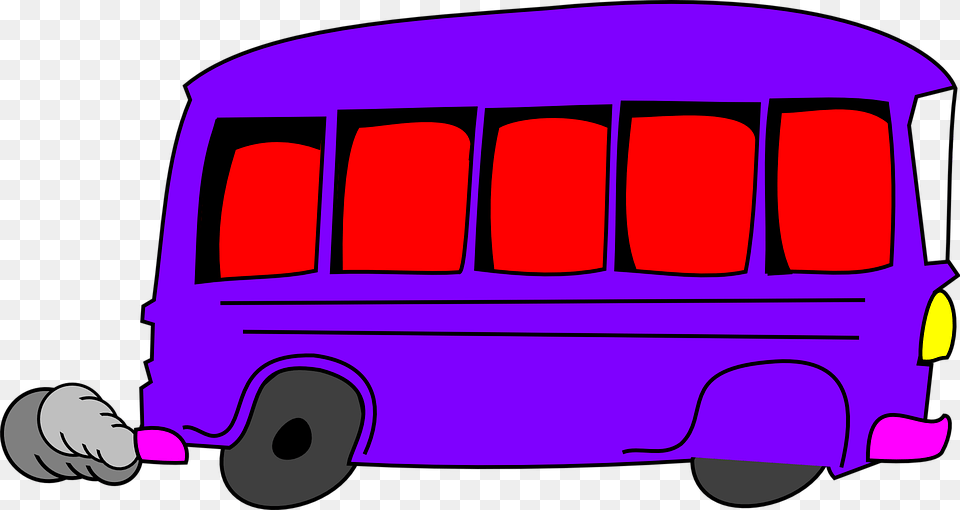School Bus 960 720 Cartoon Clipart Bus, Minibus, Transportation, Van, Vehicle Free Png Download