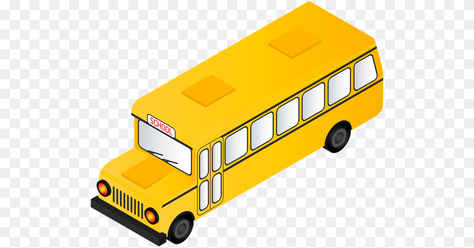 School Bus Clip Art School, School Bus, Transportation, Vehicle, Machine Free Transparent Png