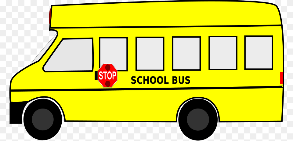 School Bus Clip Arts For Web, Transportation, Vehicle, School Bus, Moving Van Free Png Download