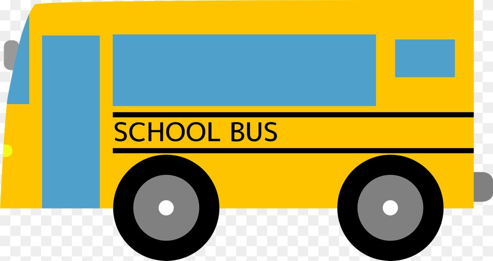 School Bus Clipart, School Bus, Transportation, Vehicle, Machine Free Png