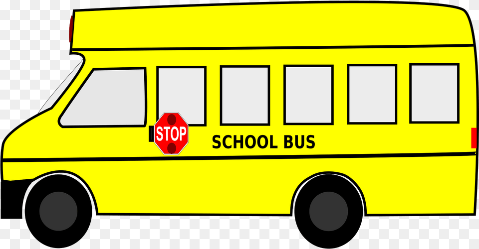 School Bus Clipart, Vehicle, Transportation, Moving Van, Van Free Png Download