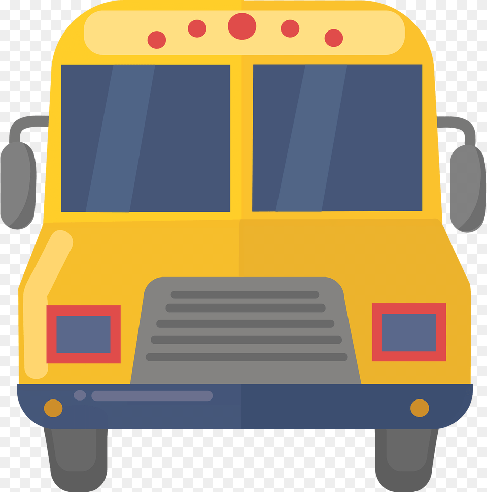 School Bus Clipart, School Bus, Transportation, Vehicle, Machine Free Transparent Png