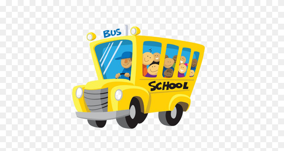 School Bus Clipart School Bus, Transportation, Vehicle, School Bus, Person Free Transparent Png