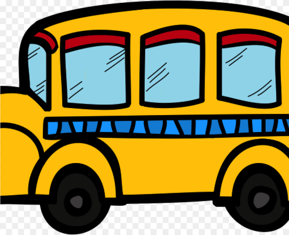 School Bus Clipart The Creative Chalkboard And Transparent Background Bus Clipart, School Bus, Transportation, Vehicle, Moving Van Png Image