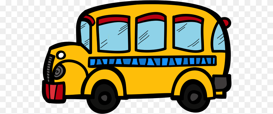 School Bus Clipart Transparent Background, School Bus, Transportation, Vehicle, Car Png