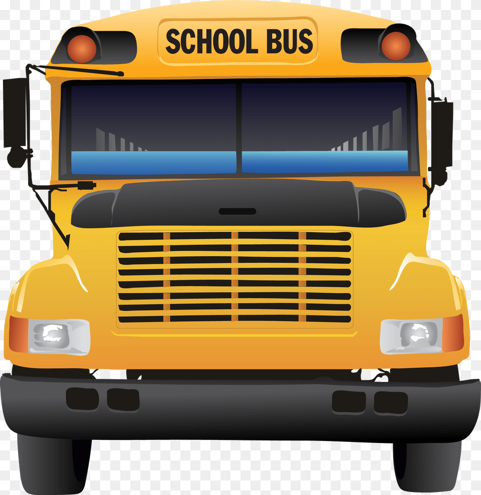 School Bus From Clipart Collection Version, School Bus, Transportation, Vehicle Free Png