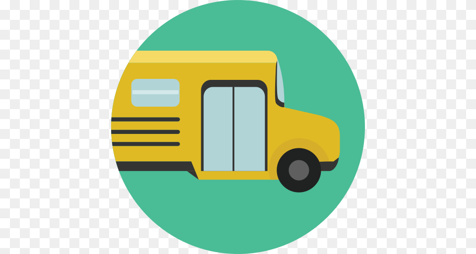 School Bus Icon, Transportation, Vehicle, School Bus, Bulldozer Png