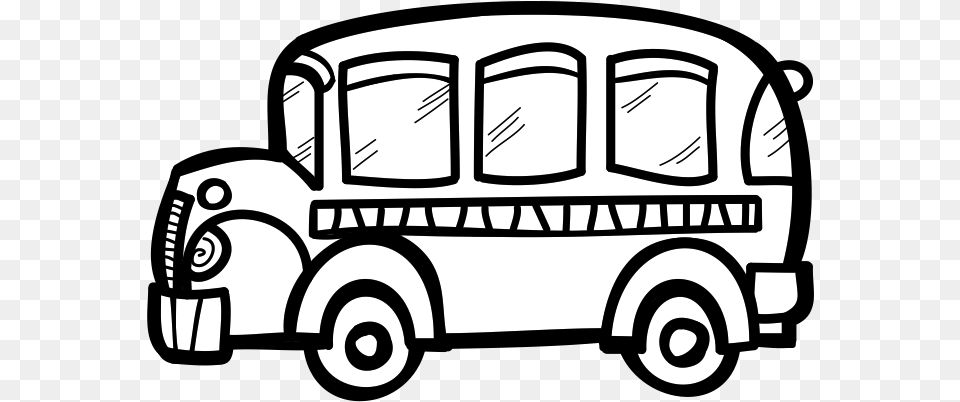 School Bus Jpg Download Black Bus Drawing Clipart, Transportation, Vehicle, Van, Moving Van Free Transparent Png